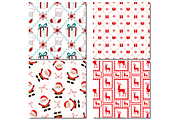Christmas Seamless Patterns #5, a Pattern Graphic by wind mill (Thumbnail 3 of 3)