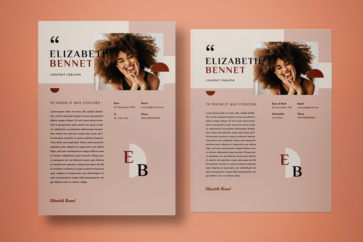 Resume, a Resume Template by graphicook (Photo 2 of 2)
