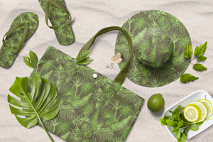 Tropicana - Palm Trees & Leaves Set