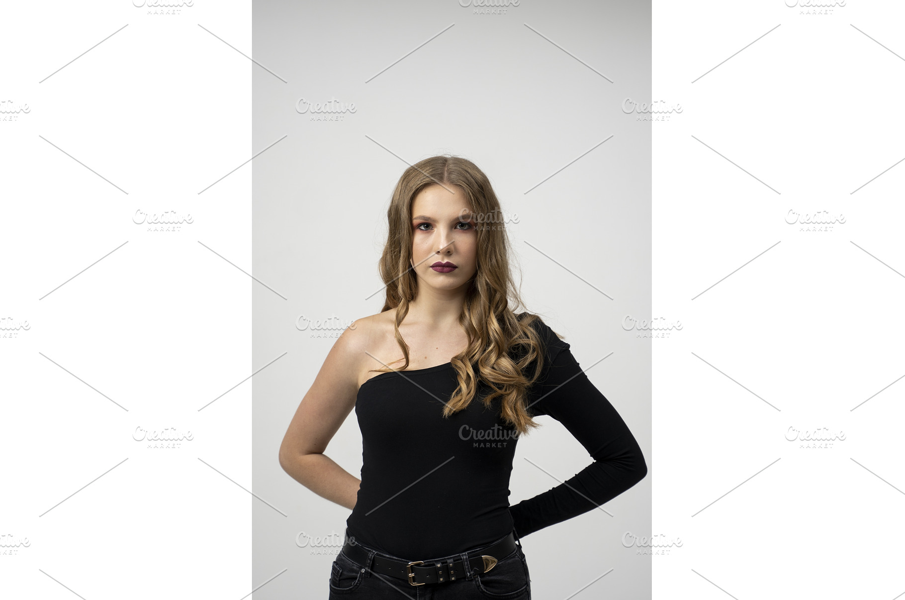 Beautiful young woman portrait in a, a Person Photo by volodymyrshtun13795
