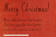 Mistlewire - Textured Script Font, a Handwritten Font by Lilithcollageart (Thumbnail 9 of 12)