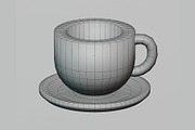 Coffee cup 01, an Object 3D Model by fahad121 (Thumbnail 5 of 7)