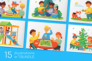 Children's Leisure - Illustrations, a Templates & Theme by Boyko Pictures (Thumbnail 2 of 13)