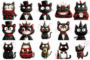 New Year Cat Clipart, an Illustration by Libby Wishes (Thumbnail 6 of 7)