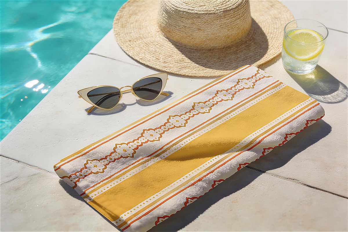 Summer Towel Mockup, a Product Mockup by Pitchlook.Studio (Photo 2 of 4)