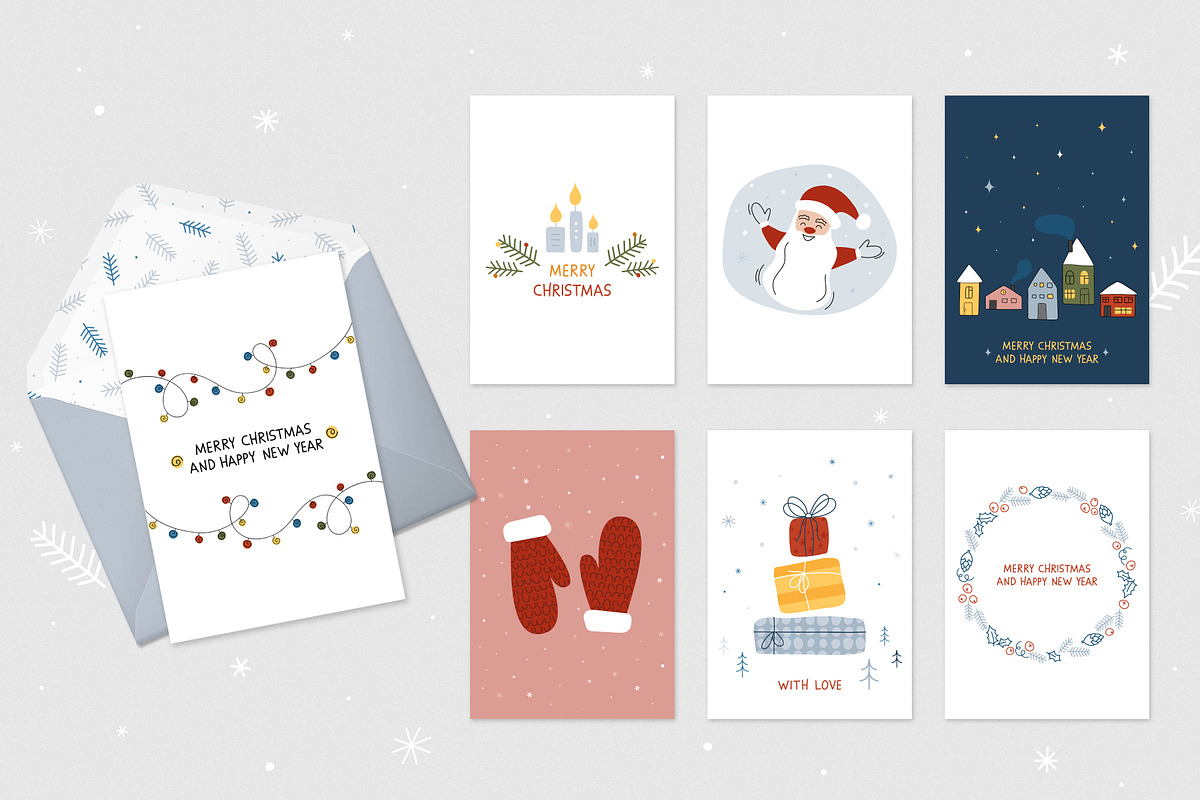 Christmas Time - Cards & Patterns, a Pattern Graphic by simpleblues (Photo 5 of 9)
