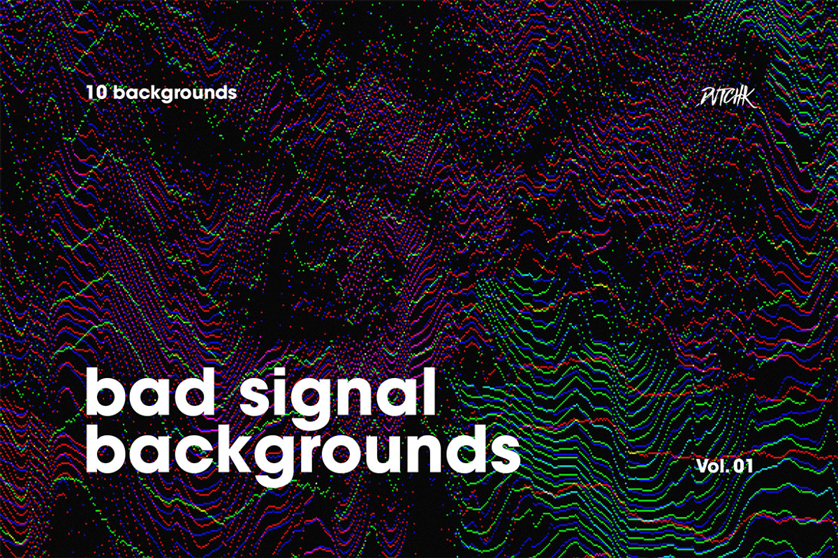 Bad Signal Backgrounds Vol. 01, a Background Graphic by dvtchk (Photo 4 of 10)