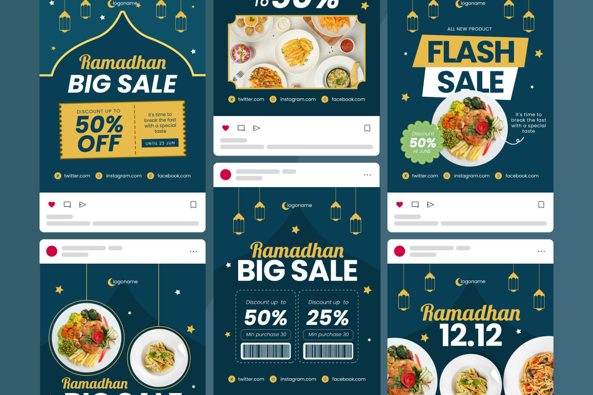 Ramadan Promotion Instagram Carousel, a Social Media Template by twinstd (Photo 5 of 5)
