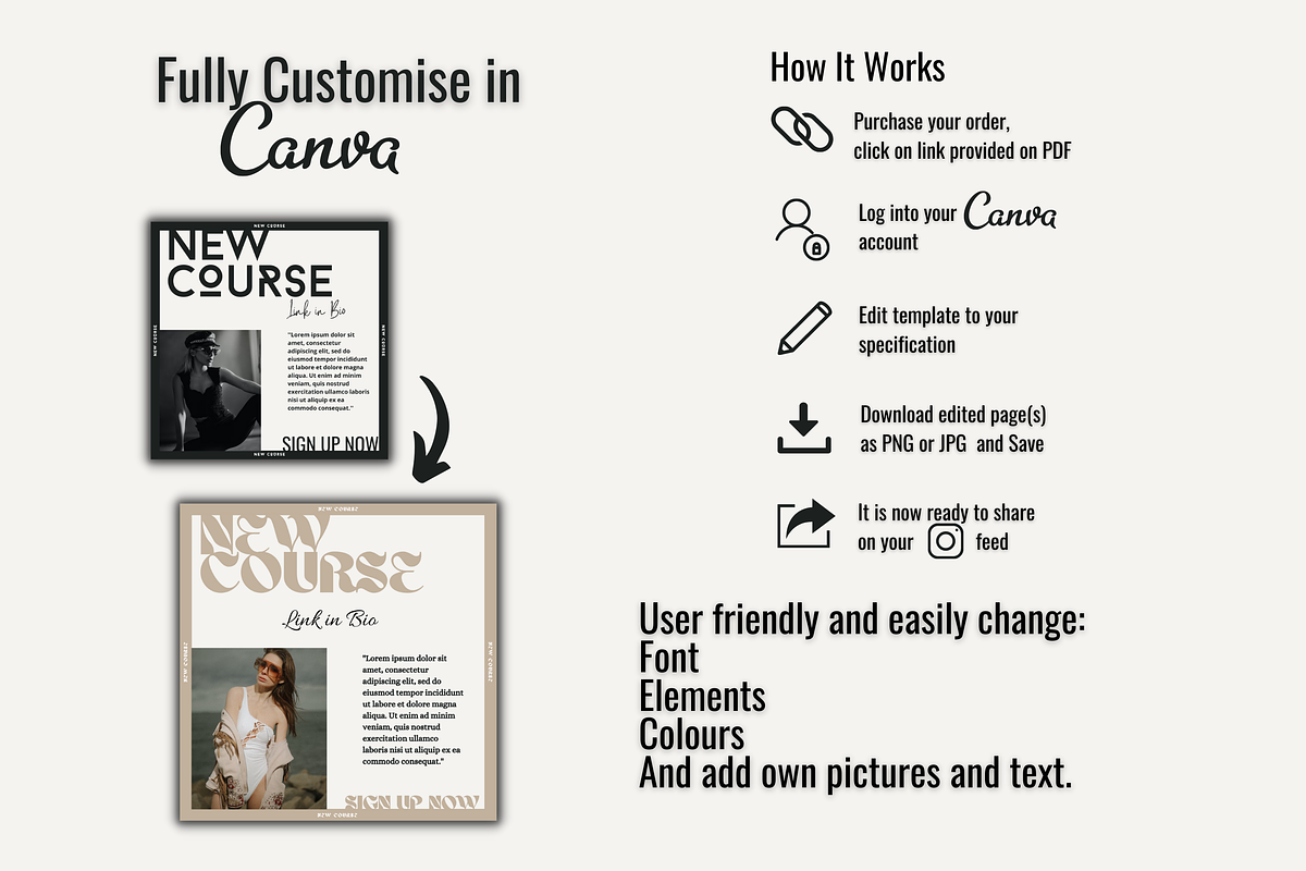 Modern Business Instagram templates, a Social Media Template by Faytemplates (Photo 6 of 7)