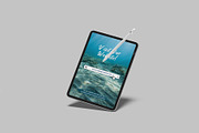 Realistic Tablet Mockup, an iPad Mockup by lamorastudio (Thumbnail 2 of 11)