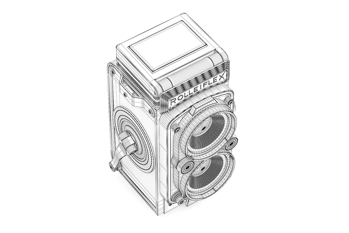 Antique Photo Camera, an Object 3D Model by CGAxis (Photo 6 of 6)