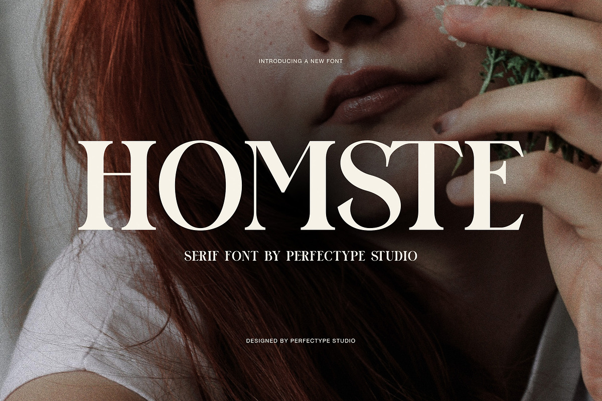 Homste Editorial Serif Font, a Serif Font by Perfectype (Photo 1 of 7)