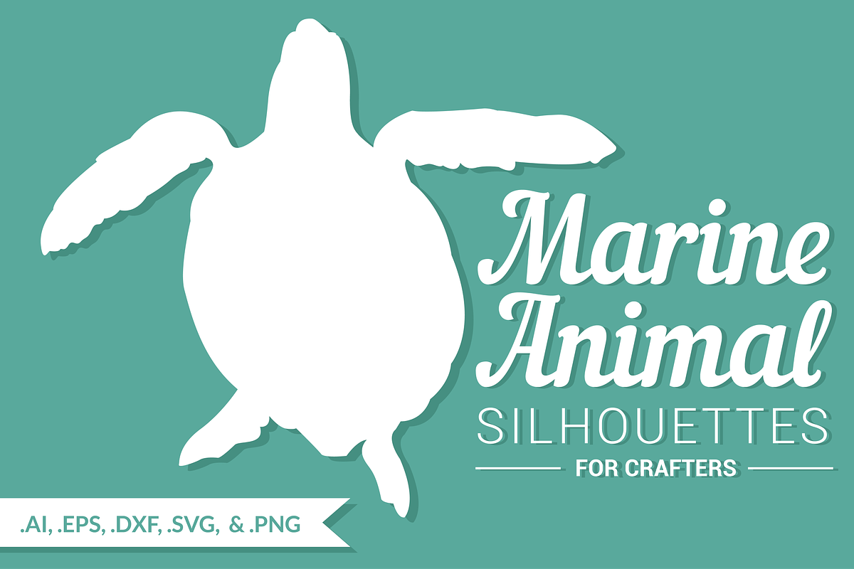 Marine Animals for Crafters, an Object Graphic by Brandi Lea Designs (Photo 1 of 2)