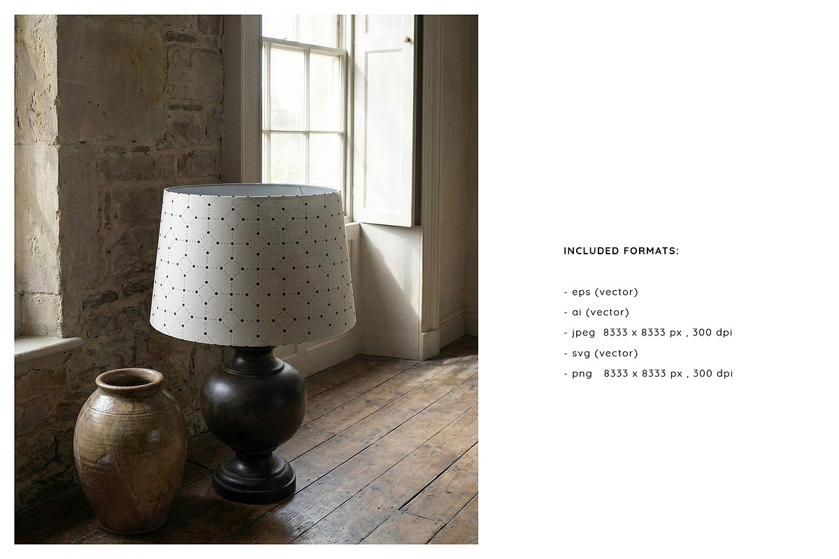 Dotted Diamonds. Surface Design, a Pattern Graphic by Curly_Pat (Photo 8 of 8)