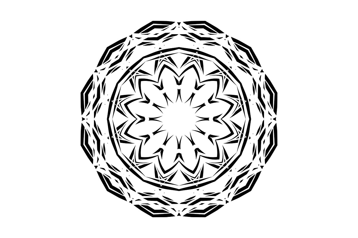 Spiritual Mandala Artwork Bundle, a Decorative Illustration by NJ Himel (Photo 85 of 104)