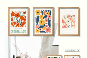 Modern Flora Wall Art Creator