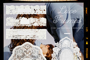Lace Frames: Vintage Inspired Set, an Object Graphic by Purple (Thumbnail 8 of 10)