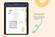 Floral Digital Stickers Goodnotes 5, an Object Graphic by Bella+Sophia Creative (Thumbnail 3 of 3)