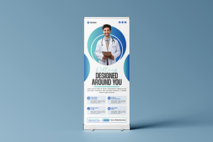 Medical & Healthcare Roll-Up Banner