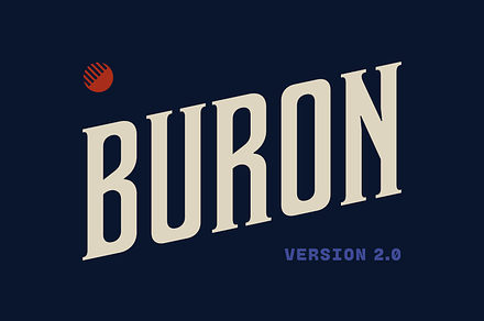 Buron Typeface
