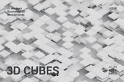 3D Cubes | Geometric Backgrounds, a Background Graphic by dvtchk (Thumbnail 8 of 9)