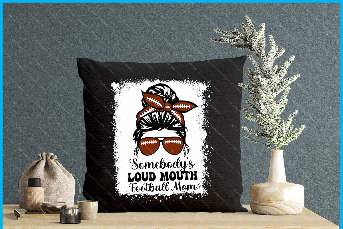 Somebody's Loud Mouth Football Mom, a Graphic by Creativeusart (Photo 4 of 4)
