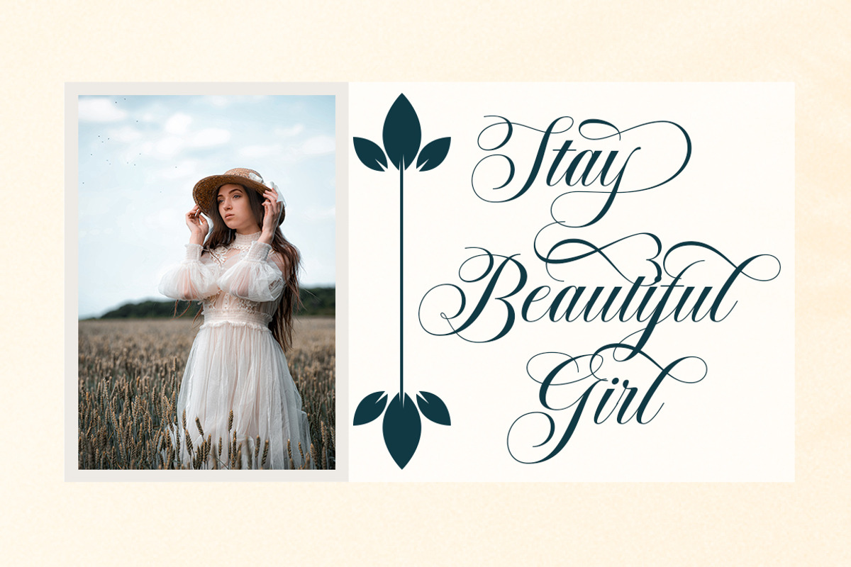 Galaxsy Script, a Script Font by Romiecreative (Photo 5 of 10)