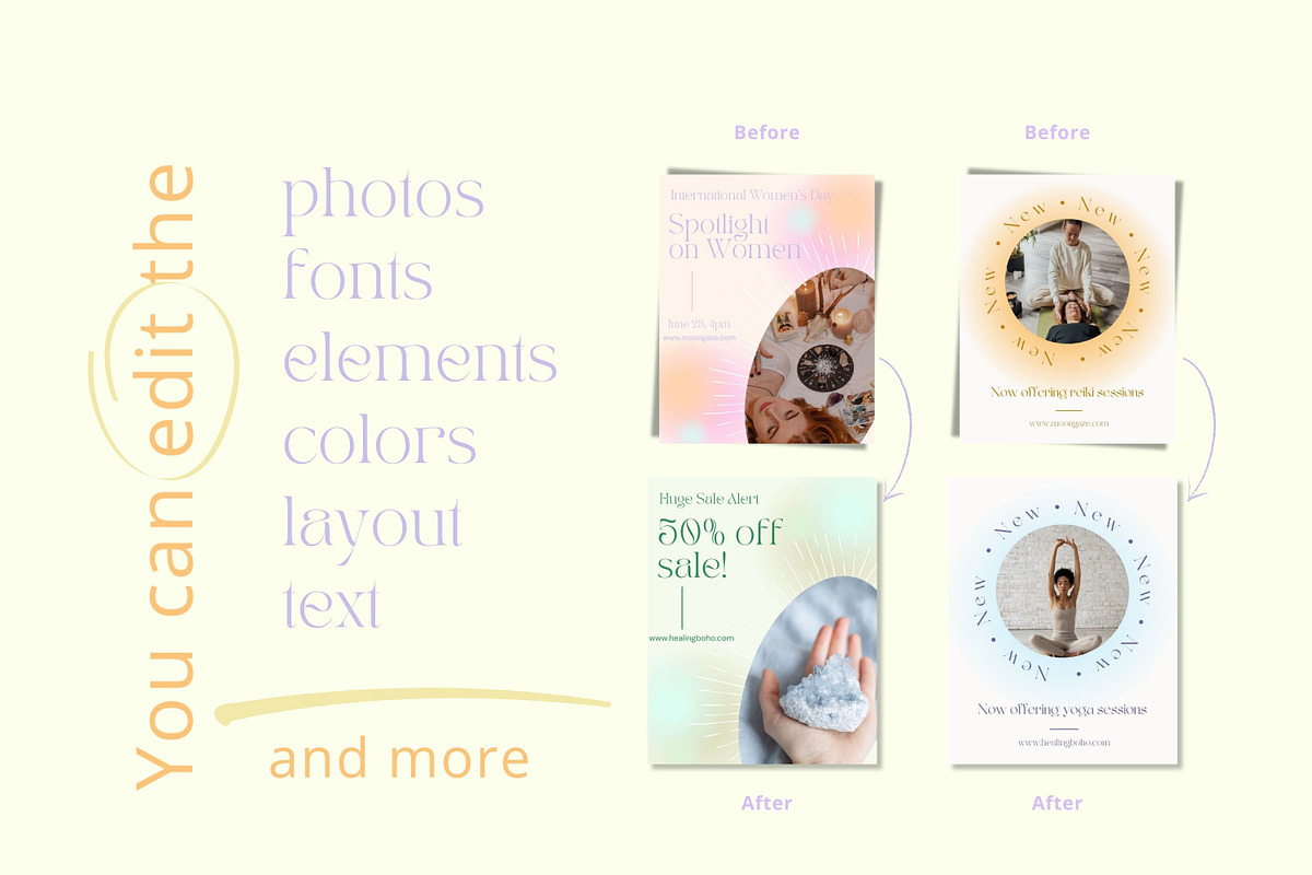 Magical Branding Starter Kit, a Branding & Logo Template by Hell Yeah Designs (Photo 15 of 20)