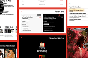 Creative Portfolio Framer Template, an UI Kit Template by Rozepaars Design (Thumbnail 3 of 4)