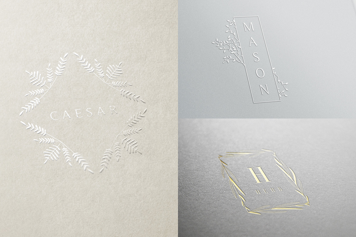 50 Botanical Floral Logos, a Branding & Logo Template by Graphicdome (Photo 10 of 10)