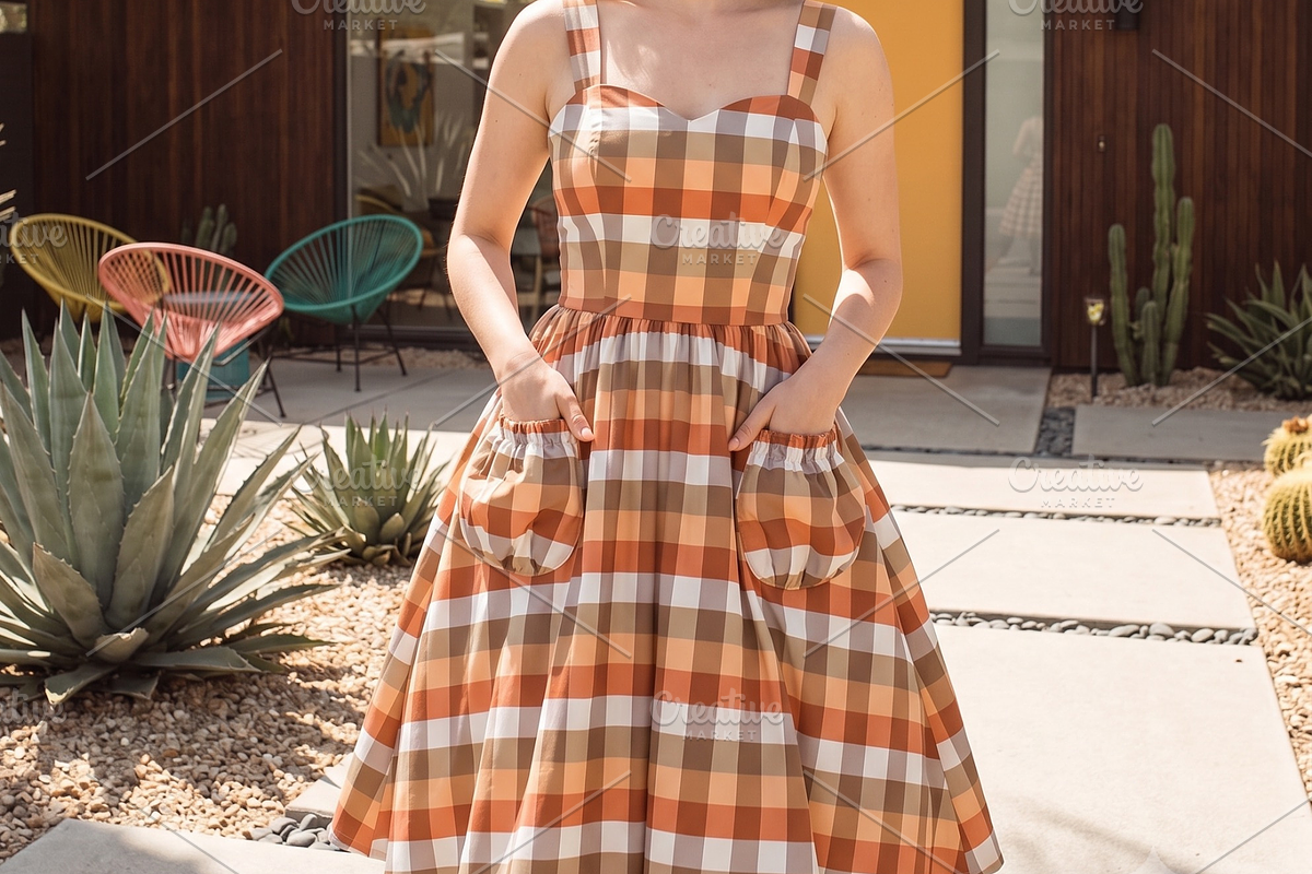 Retro Gingham Checkered Patterns, a Pattern Graphic by faeDesign (Photo 7 of 15)