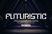 Fontse - Futuristic Font, a Sans Serif Font by Iqsiart Studio (Thumbnail 4 of 6)