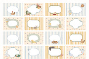 Whimsical Cottagecore Frames, a Decorative Illustration by whiteheartdesign (Thumbnail 7 of 9)