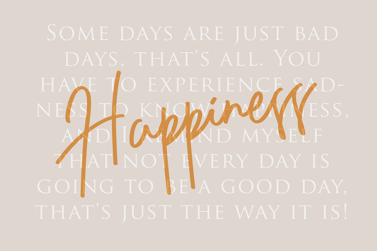 Maristella Signature Font preview 5
