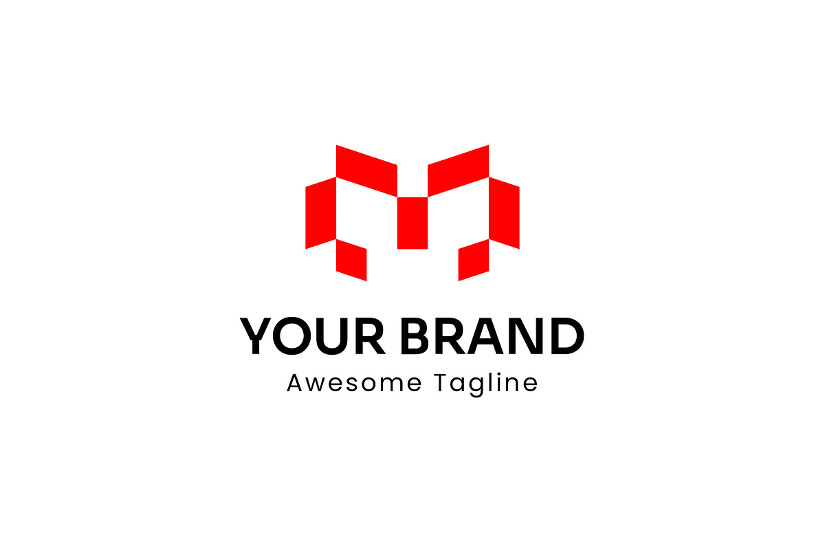Construction Logo Template-Letter M, a Templates & Theme by Dorst Branding (Photo 1 of 3)