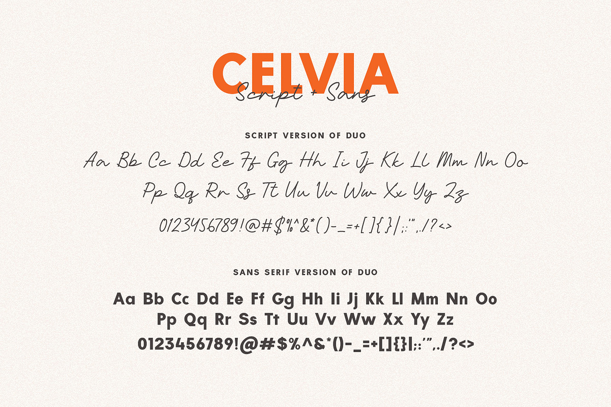 Celvia – Elegant Script & Sans Font, a Sans Serif Font by Hasbi Creative (Photo 9 of 10)