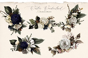 Winter Wonderland Floral Bouquets, an Illustration by Eclectic Anthology (Thumbnail 8 of 10)