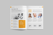 Company profile, a Brochure Template by Tanber Hossen (Thumbnail 6 of 13)