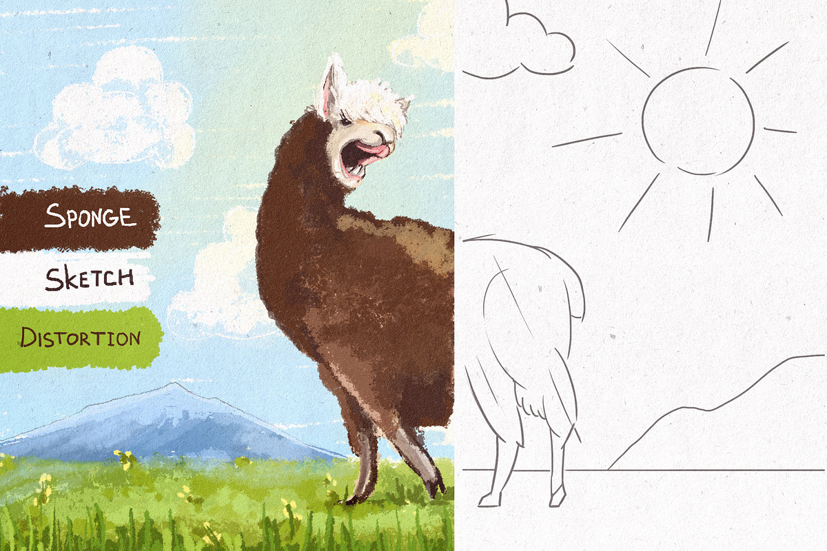 Download Texture Brushes for Procreate preview 7