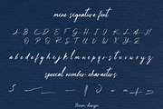 Mine Signature handwritten Font, a Handwritten Font by Tanondesign (Thumbnail 4 of 6)