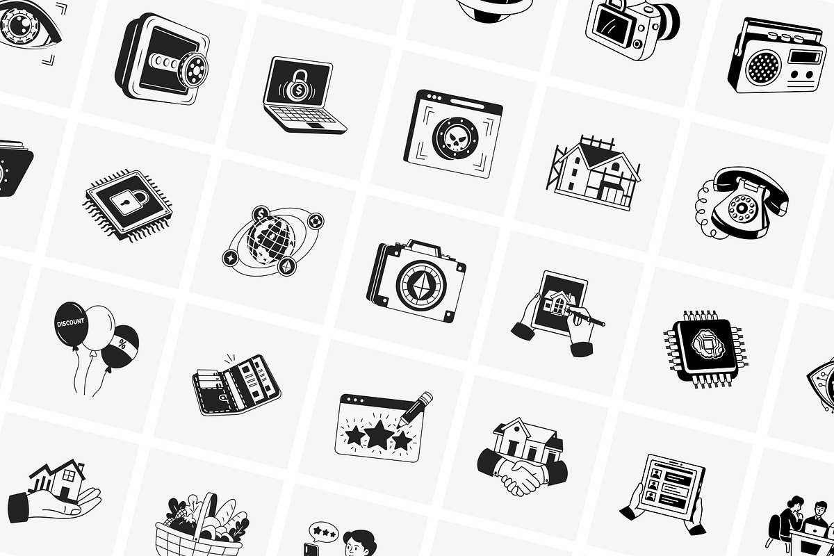 1350 The Doodle Vault, a Solid Icon by Vectors Market (Photo 8 of 30)
