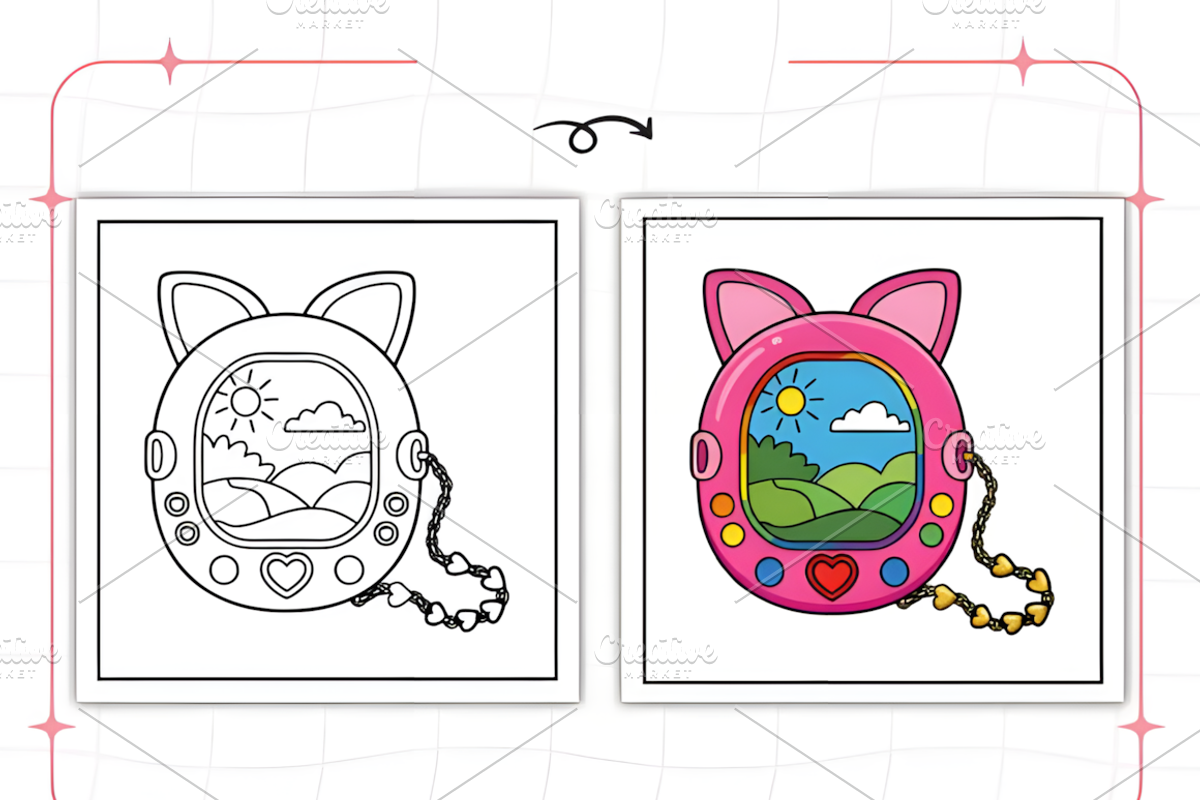 Cozy Vibes Bold & Easy Coloring Book, a Decorative Illustration by Ink Gallery (Photo 4 of 9)