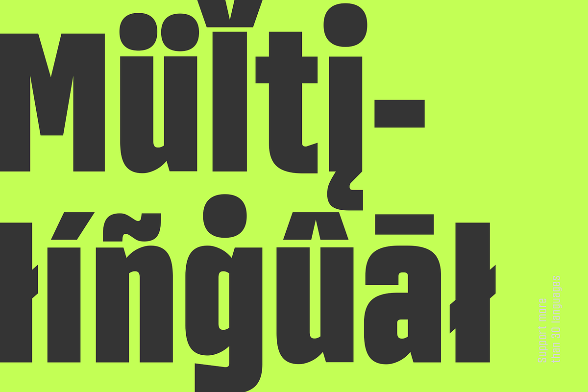 Burpee Sans Condensed Typeface preview 2