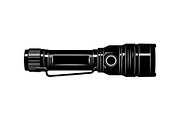 Tactical Flashlight Silhouettes, a Graphic by musafir_fashion (Thumbnail 12 of 14)