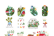 Four seasons BUNDLE - vector clipart, an Illustration by Valerie (Thumbnail 4 of 17)