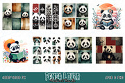 Panda Lover T-shirt Design Bundle, an Object Graphic by Sofia's Fashion (Thumbnail 3 of 3)