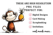 Whimsical Summer Animal Clipart, an Illustration by OK Design (Thumbnail 6 of 6)