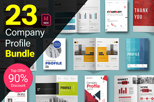 Company Profile Bundle, a Brochure Template by ContestDesign