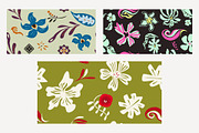 Abstract Floral Patterns, a Pattern Graphic by Trisuphat (Thumbnail 6 of 8)
