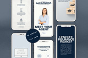 Insurance Agent Instagram Templates, a Social Media Template by Terraa Studio Design (Thumbnail 6 of 9)